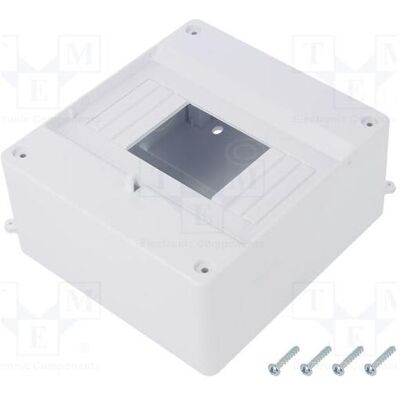 Elektro-Plast Tableau électrique modulaire 1 x 6, montage en saillie, IP30D, EP 1 (Boîtier), Accessoires électroniques + boîtier, Blanc Elektro-Plast Tableau électrique modulaire 1 x 6, montage en saillie, IP30D, EP 1 (Boîtier), Accessoires électroniques + boîtier, Blanc