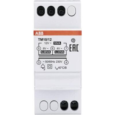 ABB Transformateur de sonnerie TM10/12, Téléphone ABB Transformateur de sonnerie TM10/12, Téléphone