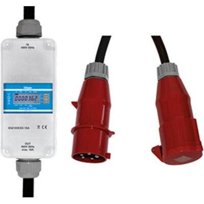 Eltako Modèle DSZ180CEE-16A Compteur d'énergie triphasé portable - Type d'électricité Eltako Modèle DSZ180CEE-16A Compteur d'énergie triphasé portable - Type d'électricité