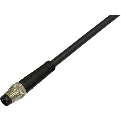 Câble capteur ou actionneur BKL Electronic 2700022 - 5m, M8, 4 broches, Noir Câble capteur ou actionneur BKL Electronic 2700022 - 5m, M8, 4 broches, Noir