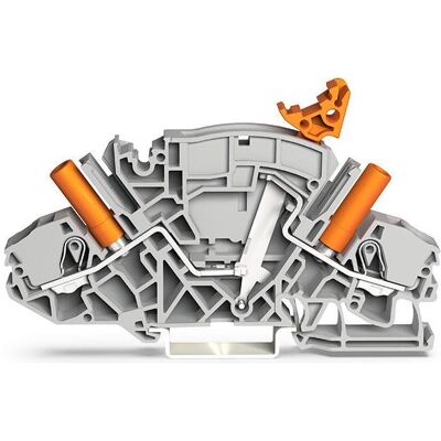 Wago Borne de sectionnement/de mesure, Accessoires électroniques + boîtier, Gris Wago Borne de sectionnement/de mesure, Accessoires électroniques + boîtier, Gris