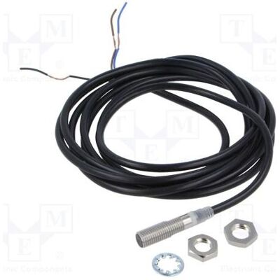 Omron Capteur : inductif Sortie : PNP / contact à fermeture 0÷2 mm 10÷30 VCC M8 2 m IP67, Bouton + interrupteur Omron Capteur : inductif Sortie : PNP / contact à fermeture 0÷2 mm 10÷30 VCC M8 2 m IP67, Bouton + interrupteur