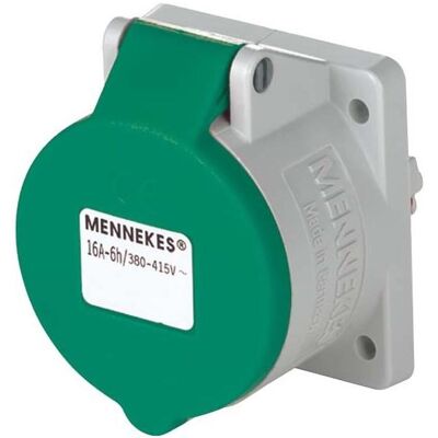 Mennekes, Prise de courant, MEN 1793 32A4P10H>50-500V100-300Hz Boîtier en saillie Mennekes, Prise de courant, MEN 1793 32A4P10H>50-500V100-300Hz Boîtier en saillie