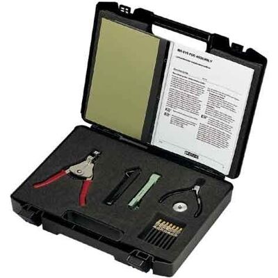 Phoenix Contact Kit de raccordement fibre optique - Noir Phoenix Contact Kit de raccordement fibre optique - Noir