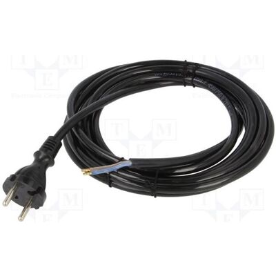 Plastrol, Rallonge, Câble H07BQ-F 2 × 1,5 mm², fiche CEE 7/17 (C), câbles PUR noirs de 4 m (4 m, CEE 7/17) Plastrol, Rallonge, Câble H07BQ-F 2 × 1,5 mm², fiche CEE 7/17 (C), câbles PUR noirs de 4 m (4 m, CEE 7/17)