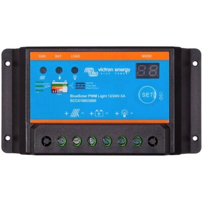 Victron Energy - Régulateur de charge solaire PWM 12V 24V 5A - Type de produit Victron Energy - Régulateur de charge solaire PWM 12V 24V 5A - Type de produit