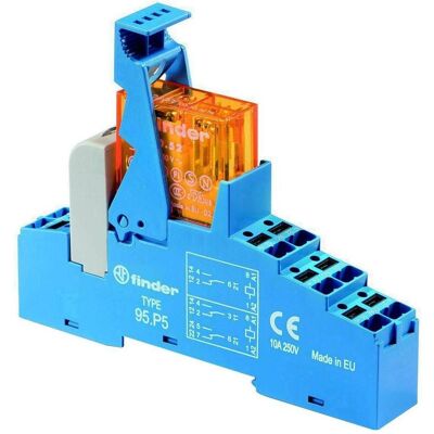 Finder 48.P5.8.230.0060 Module relais - 230V 8A 2 commutateurs Finder 48.P5.8.230.0060 Module relais - 230V 8A 2 commutateurs