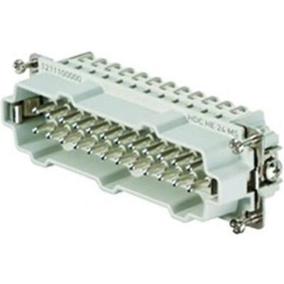 Weidmüller HDC HE 24 MS - Insert de contact 24 broches Weidmüller HDC HE 24 MS - Insert de contact 24 broches