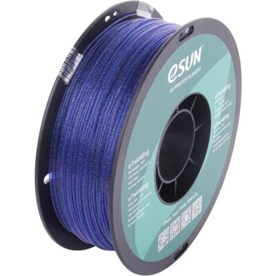 eSUN ETWINKLING 1,75mm BLUE 1kg 3D FILAMENT (PLA, 1.75 mm, 1000 g), Filament 3D, Bleu eSUN ETWINKLING 1,75mm BLUE 1kg 3D FILAMENT (PLA, 1.75 mm, 1000 g), Filament 3D, Bleu