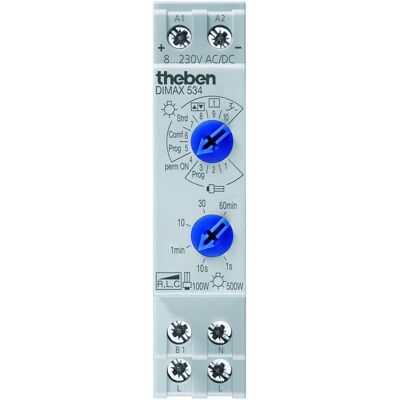 Theben, Interrupteurs éclairage + volets électriques, DIMAX 534 plus Theben, Interrupteurs éclairage + volets électriques, DIMAX 534 plus