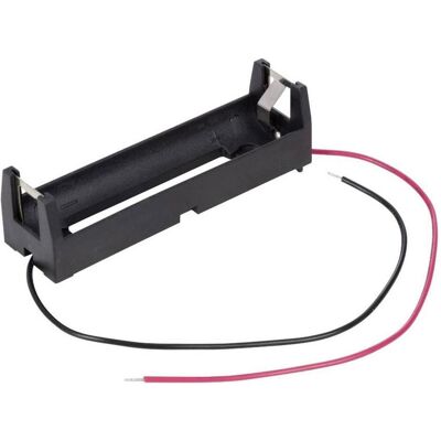 Support de batterie Velleman 1x câble - Accessoire batterie - Noir Support de batterie Velleman 1x câble - Accessoire batterie - Noir