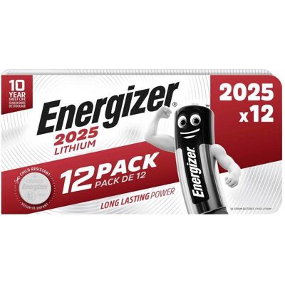 Energizer Lithium CR2025 - Pile Energizer Lithium CR2025 - Pile
