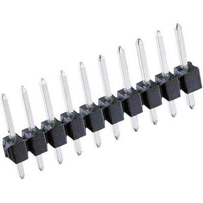 BKL Electronic Barrette mâle Pas 2.54 mm, Câble + prise électronique, Noir BKL Electronic Barrette mâle Pas 2.54 mm, Câble + prise électronique, Noir