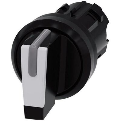 Interrupteur Siemens 3SU1002-2BP60-0AA0 - 3 Positions, 22mm, Blanc Interrupteur Siemens 3SU1002-2BP60-0AA0 - 3 Positions, 22mm, Blanc