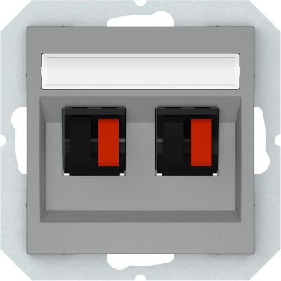 Vila, Prise de courant, PRISE AUDIO GRISE GL04-02 QR1000 Vila, Prise de courant, PRISE AUDIO GRISE GL04-02 QR1000