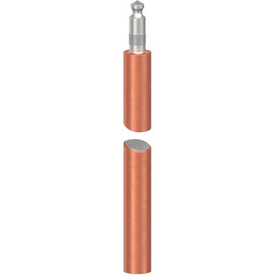 Piquet de mise à la terre en acier plaqué cuivre OBO Bettermann - 20mm x 1500mm - Système de mise à la terre Piquet de mise à la terre en acier plaqué cuivre OBO Bettermann - 20mm x 1500mm - Système de mise à la terre