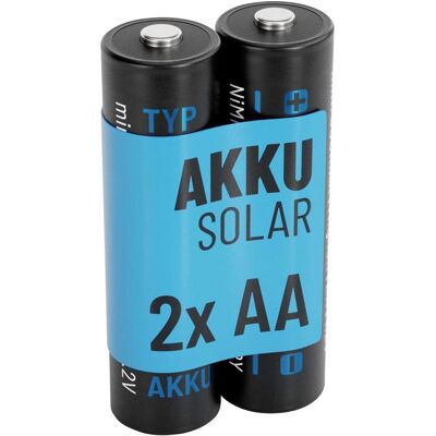 Absina Mignon (AA)-Akku NiMH 1.2 V 2 St. (2 pcs, AA), Batteries + piles Absina Mignon (AA)-Akku NiMH 1.2 V 2 St. (2 pcs, AA), Batteries + piles