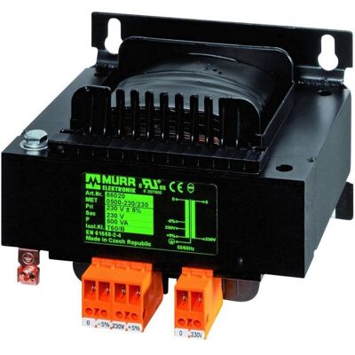 Transformateur de contrôle Murr Elektronik - 400V/AC à 230V/AC - 500VA Transformateur de contrôle Murr Elektronik - 400V/AC à 230V/AC - 500VA