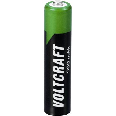 Voltcraft VC-16026040 Micro (AAA)-Akku NiMH 900 mAh 1.2 V 4 St. (4 pcs, AAA, 900 mAh), Batteries + piles Voltcraft VC-16026040 Micro (AAA)-Akku NiMH 900 mAh 1.2 V 4 St. (4 pcs, AAA, 900 mAh), Batteries + piles