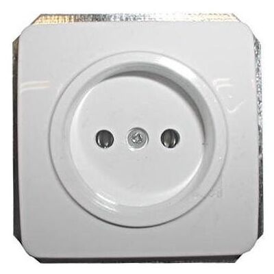 Vila, Prise de courant, SOCKET RP16-001-02 V BLANC LX200 Vila, Prise de courant, SOCKET RP16-001-02 V BLANC LX200
