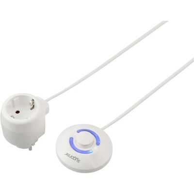 Sygonix, Multiprise, SY-7048602 Schaltbare Zwischensteckdose mit abgesetztem Schalter Weiss Sygonix, Multiprise, SY-7048602 Schaltbare Zwischensteckdose mit abgesetztem Schalter Weiss
