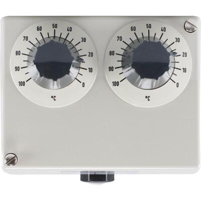 Jumo 60000486 - Thermostat Double - 0-100°C - Robuste & Précis Jumo 60000486 - Thermostat Double - 0-100°C - Robuste & Précis