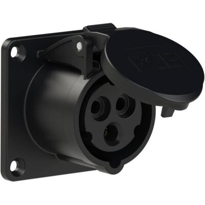 Prise panneau CEE-CARA 16A IP44 - Extérieur Prise panneau CEE-CARA 16A IP44 - Extérieur