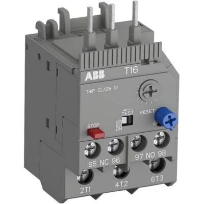ABB T16-10 Relais de surcharge thermique 1SAZ711201R1043, Relai ABB T16-10 Relais de surcharge thermique 1SAZ711201R1043, Relai