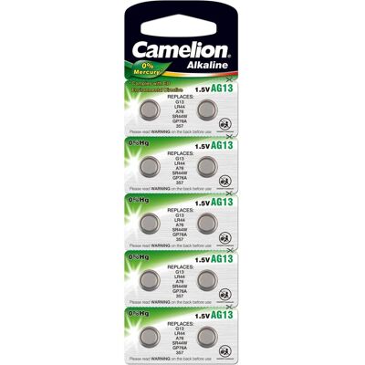 Camelion Alcaline (10 pcs, LR41, 28 mAh), Batteries + piles Camelion Alcaline (10 pcs, LR41, 28 mAh), Batteries + piles