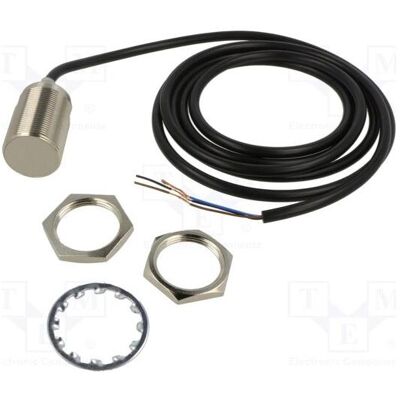 Omron Capteur : inductif Sortie : PNP / NC 0÷15 mm 10÷30 V CC M30 2 m IP67, Bouton + interrupteur Omron Capteur : inductif Sortie : PNP / NC 0÷15 mm 10÷30 V CC M30 2 m IP67, Bouton + interrupteur