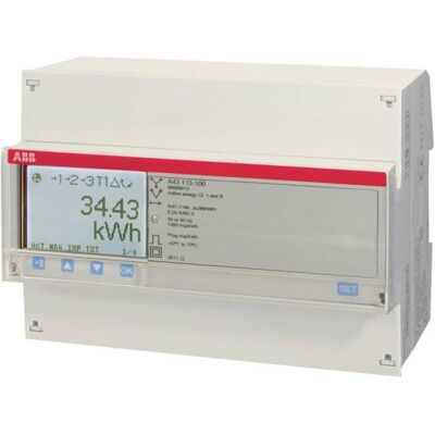 ABB, Compteur de courant, A43 113-100 Compteur triphasé, M-Bus ABB, Compteur de courant, A43 113-100 Compteur triphasé, M-Bus