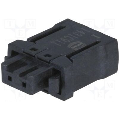 Harting Connecteur : fiche mâle pour carte de câblage, 2 broches, har-flexicon droite, Câble + prise électronique Harting Connecteur : fiche mâle pour carte de câblage, 2 broches, har-flexicon droite, Câble + prise électronique
