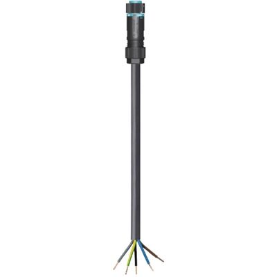 Wieland, Rallonge, Electric 46.453.2033.6 Anschlussleitung Schwarz (2 m) Wieland, Rallonge, Electric 46.453.2033.6 Anschlussleitung Schwarz (2 m)
