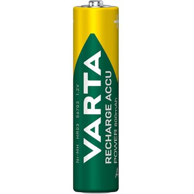 Varta - Batterie rechargeable AAA - 800mAh NiMH Varta - Batterie rechargeable AAA - 800mAh NiMH