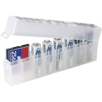 Ansmann Boîte à piles 8 plus, Pile : accessoires, Transparent Ansmann Boîte à piles 8 plus, Pile : accessoires, Transparent