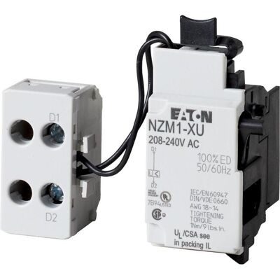 Eaton NZM1-XU24DC - Relais de Sous-Tension - Interrupteur Eaton NZM1-XU24DC - Relais de Sous-Tension - Interrupteur