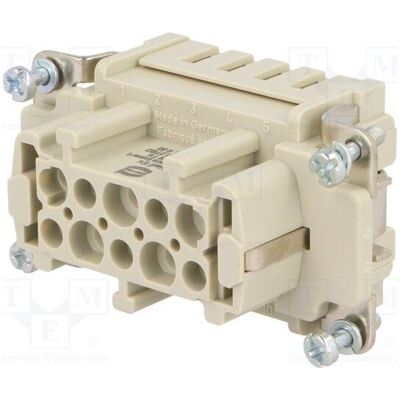 Harting Connecteur : insert de contact HDC femelle 16 A 90 V Han Ex, broche n° 10, Câble + prise électronique Harting Connecteur : insert de contact HDC femelle 16 A 90 V Han Ex, broche n° 10, Câble + prise électronique