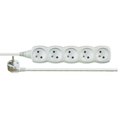 Emos, Rallonge, 1902050500 unité de distribution d'alimentation (PDU) 5 sortie(s) AC Blanc (5 m, CEE 7/4) Emos, Rallonge, 1902050500 unité de distribution d'alimentation (PDU) 5 sortie(s) AC Blanc (5 m, CEE 7/4)