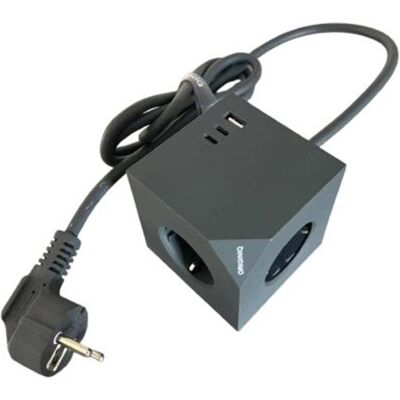 MicroConnect, Multiprise, Power Cube, 3 prises Schuko (3x, CEE 7/3, 1.50 m) MicroConnect, Multiprise, Power Cube, 3 prises Schuko (3x, CEE 7/3, 1.50 m)