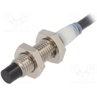 Omron Capteur : inductif Sortie : 2 fils, contact à ouverture (NC), 0÷4 mm, 12÷24 V CC, M8, 2 m, IP67 (Capteur), Module électronique Omron Capteur : inductif Sortie : 2 fils, contact à ouverture (NC), 0÷4 mm, 12÷24 V CC, M8, 2 m, IP67 (Capteur), Module électronique