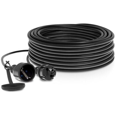 Plastrol, Rallonge, Rallonge d'atelier en caoutchouc, prise simple PROFESSIONAL SCHUKO IP44 20m (W-98546) (20 m, CEE 7/4) Plastrol, Rallonge, Rallonge d'atelier en caoutchouc, prise simple PROFESSIONAL SCHUKO IP44 20m (W-98546) (20 m, CEE 7/4)