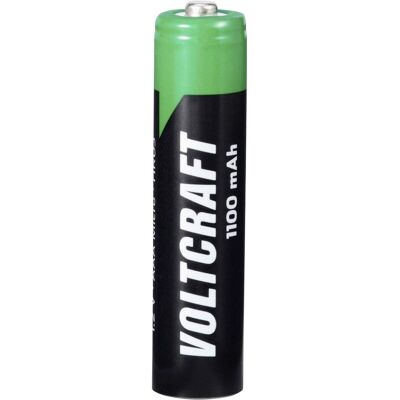 Voltcraft HR03 Pile micro (AAA) NiMH 1100 mAh 1.2 V 4 pcs. (4 pcs, AAA, 1100 mAh), Batteries + piles Voltcraft HR03 Pile micro (AAA) NiMH 1100 mAh 1.2 V 4 pcs. (4 pcs, AAA, 1100 mAh), Batteries + piles