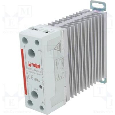 Relpol Relais à semi-conducteurs monophasé 240 V CA, 4-32 V CC, AC1 20/240 V CA, RSR72-24D20-H, 2615985, Relai Relpol Relais à semi-conducteurs monophasé 240 V CA, 4-32 V CC, AC1 20/240 V CA, RSR72-24D20-H, 2615985, Relai