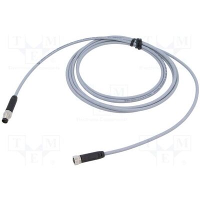 Festo Câble : pour capteurs/automatisation, configuration des broches : 3 broches droites, fiche de 2,5, Câble + prise électronique, Gris Festo Câble : pour capteurs/automatisation, configuration des broches : 3 broches droites, fiche de 2,5, Câble + prise électronique, Gris