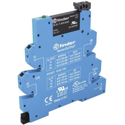 Finder Relais à semi-conducteurs 39.50.8.230.9024-1 2 A Tension de commutation (max.) : 24 V/DC 1, Relai Finder Relais à semi-conducteurs 39.50.8.230.9024-1 2 A Tension de commutation (max.) : 24 V/DC 1, Relai