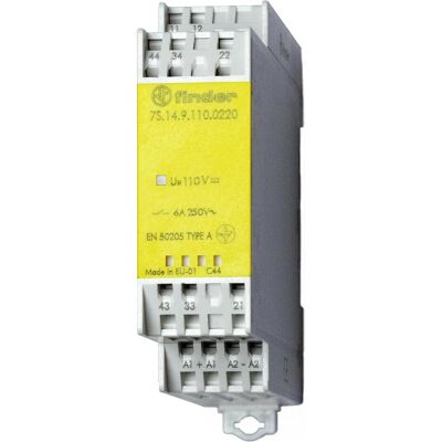 Module Relais Finder - Sécurité, SIL 2, 12V, 12V DC Module Relais Finder - Sécurité, SIL 2, 12V, 12V DC