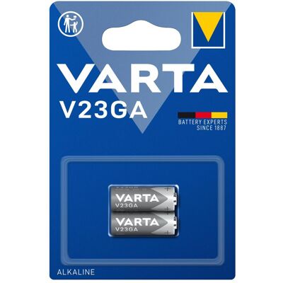 Varta Electronics V23GA (2 pcs, A23, 50 mAh), Batteries + piles Varta Electronics V23GA (2 pcs, A23, 50 mAh), Batteries + piles