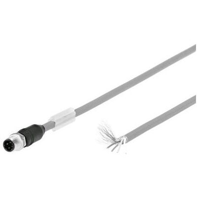 Festo 8040456 Câble de raccordement pour capteur ou actionneur M12, 5,00 m, nombre de pôles : 4, 1, Câble + prise électronique, Multicolore Festo 8040456 Câble de raccordement pour capteur ou actionneur M12, 5,00 m, nombre de pôles : 4, 1, Câble + prise électronique, Multicolore