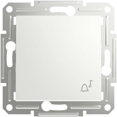 Schneider Electric - Knapklokke Symbol Asfora - Blanc Schneider Electric - Knapklokke Symbol Asfora - Blanc