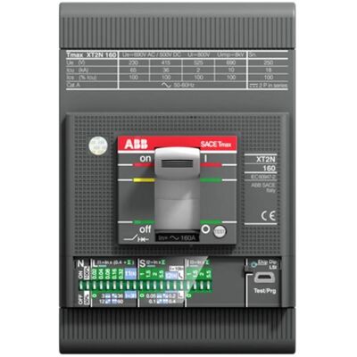 ABB Disjoncteur 160A 3 pôles - Montage fixe ABB Disjoncteur 160A 3 pôles - Montage fixe